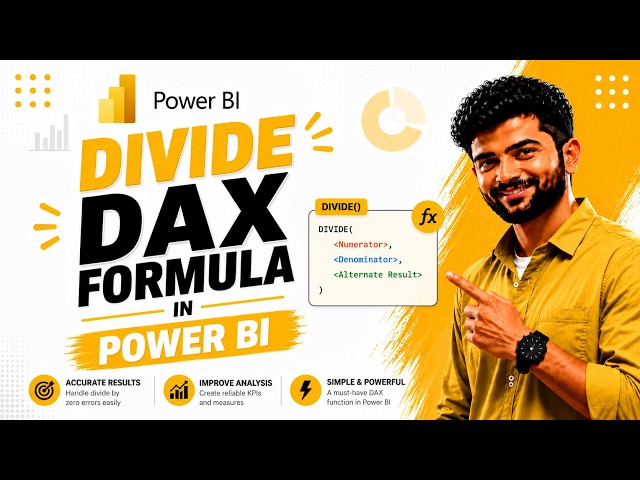 DIVIDE DAX Function in Power BI Explained in Tamil | Insight Antony