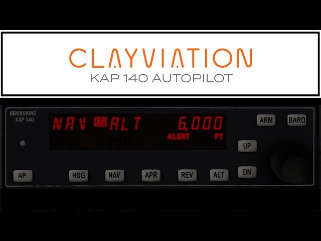 X-Plane 11: Bendix/King KAP140 Autopilot Tutorial - What You Need To Know