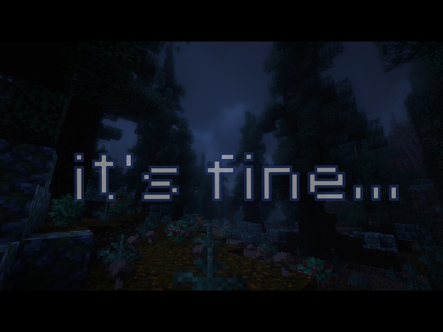 Relaxing Minecraft Music by C418 🌧️ Rainy Forest Sleep Ambience
