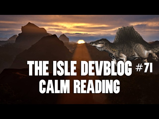 Sleep to The Isle Devblog #71 | Spinosaurus Progress & Core Mechanics