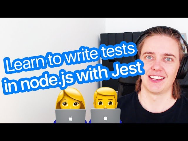 Learn to write tests in node.js with Jest