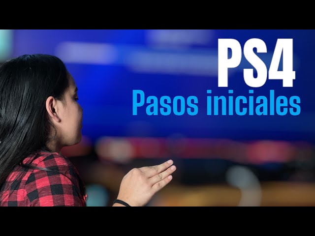 PS4 initial setup for beginners