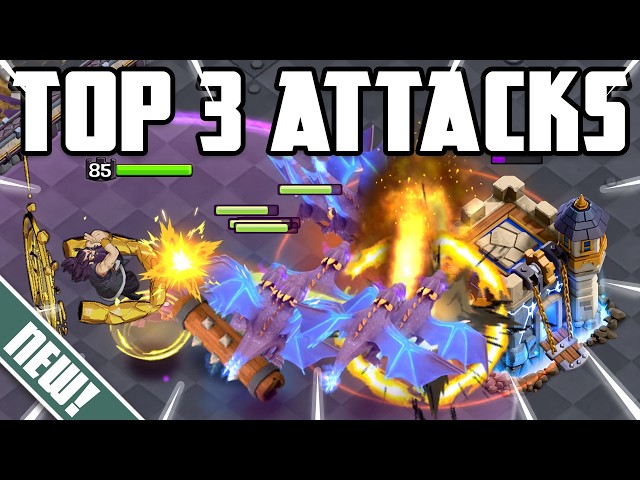 Top 3 Easy TH18 Attack Strategies AFTER August Update! (Clash of Clans)