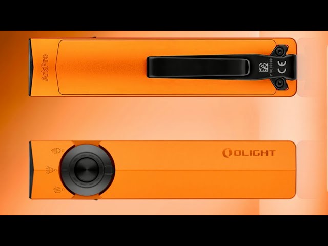OLIGHT ArkPro Flashlight Full Demo And Review 