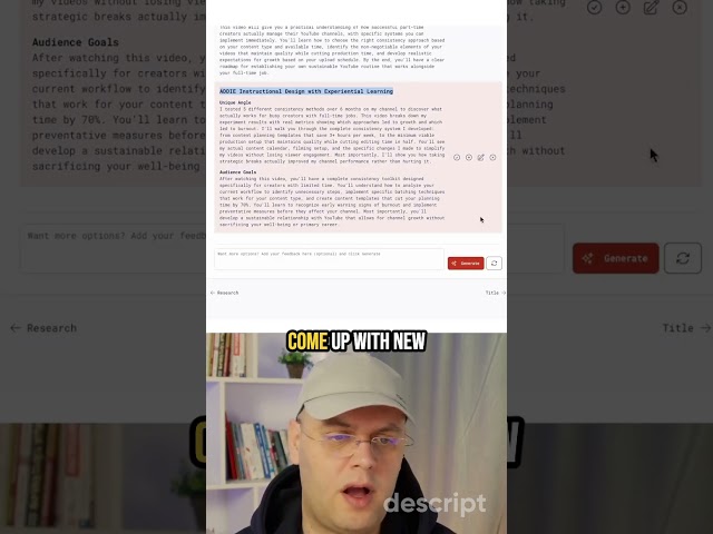 Framing a Video Script PROPERLY in Just 60 Seconds