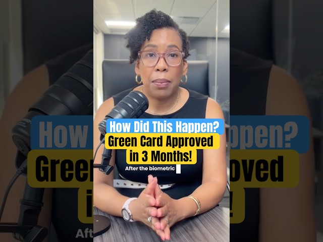 How Did This Happen? Green Card Approved in 3 Months!