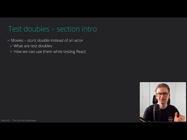 React Testing | 06.21 - Section Intro