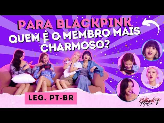 (Portuguese subtitles) WHO'S BETTER AT PICKUP LINES? - BLACKPINK flirting.
