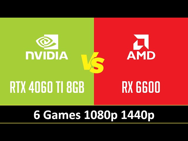 RTX 4060 TI 8GB vs RX 6600 - Gaming Benchmark (Ryzen 7 9800X3D)
