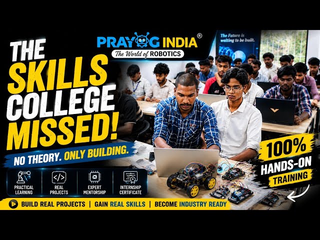 Real Engineering Starts here! | BUILD. CODE. INNOVATE. | A Day Inside PRAYOG INDIA ROBOTICS 