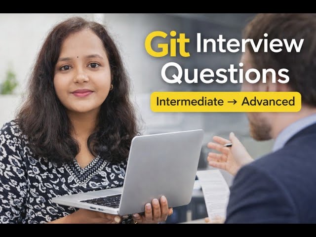 Git Interview Questions & Answers | Intermediate to Advanced | DevOps Engineer 🔥