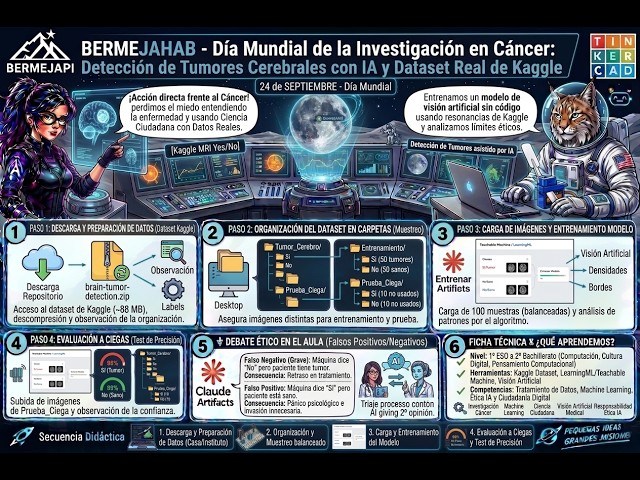Día Mundial de la Investigación en Cáncer: Entrenamos IA para Clasificar Resonancias IES MONTERROSO