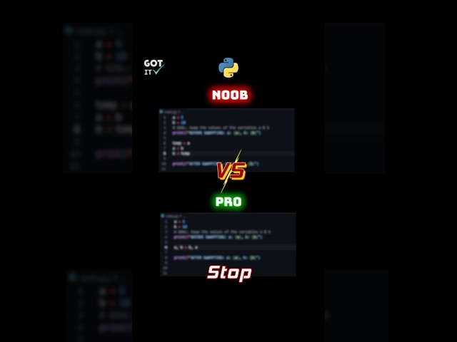 Stop using temp variable to swap values in Python