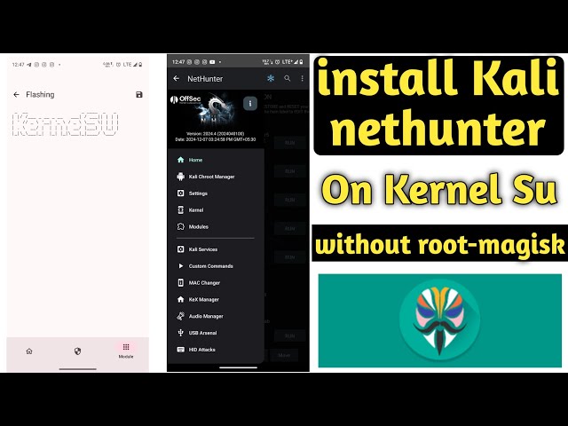 Install Kali NetHunter on KernelSU | No Root, No TWRP! (Full Guide)