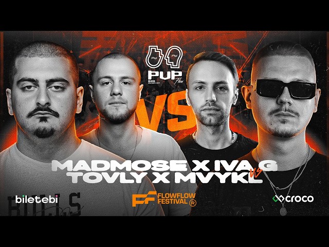 PVP FLOW • MADMOSE x IVA G vs TOVLY x MVYKL ❘ SEASON OFF