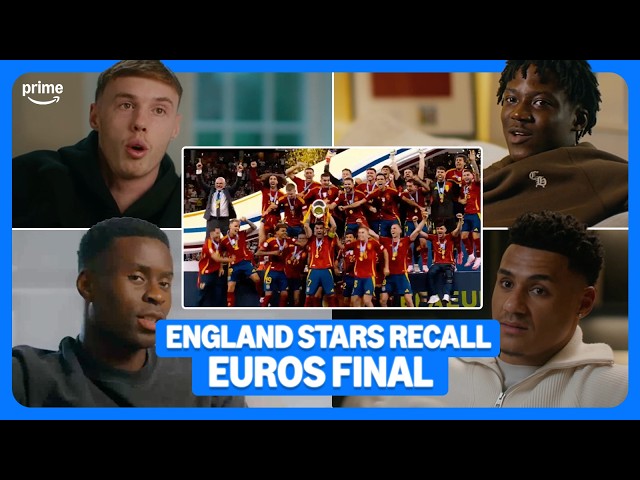 DESILUSIÓN EN 2024 💔 Las estrellas de Inglaterra recuerdan su derrota en la final de la EURO ante...