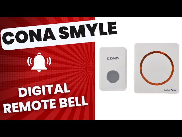 Cona Smyle Oola Wireless Digital Remote Bell