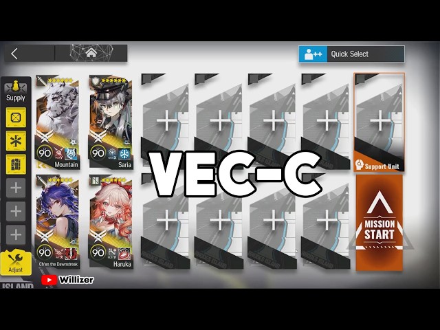 VEC-C - Easy Strategy【Arknights : Vector Breakthrough#2 】