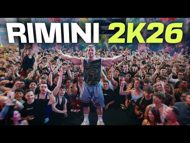COSA É SUCCESSO AL RIMINI WELLNESS 2K26...PAZZESCO🤯