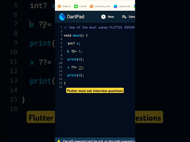Flutter Most Asked Interview Question Pt 1 😎 #shorts #flutter #dart #developer #interview
