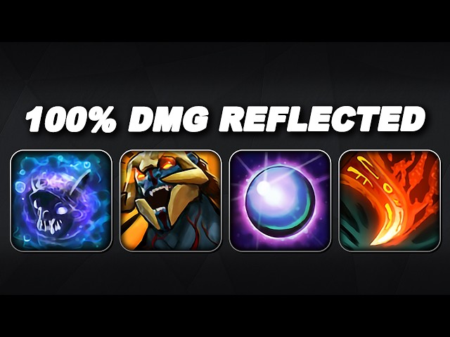 100% DAMAGE REFLECTED Life Break + Dispersion | Dota 2 Ability Draft
