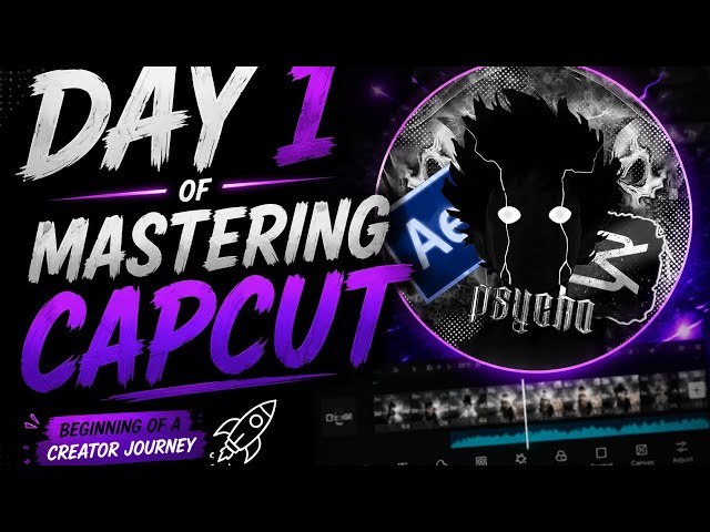 Day 1 of Mastering CapCut 🔥 - Complete Beginner Tutorial (2026)  Transitions & First Edit