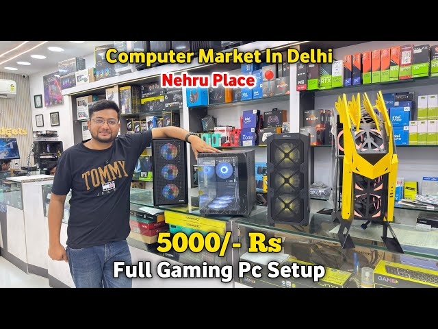 Gaming Pc | Start 5000/- Rs | Gaming Pc Setup | Computer Market In Delhi | Infinity Gadgets