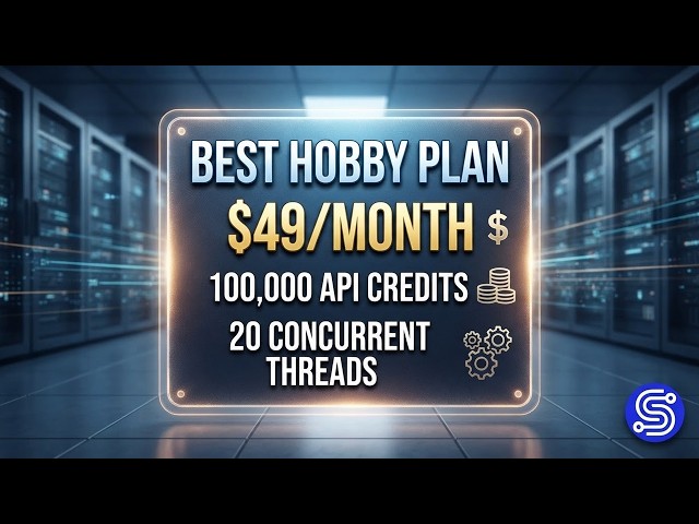ScraperAPI Hobby Plan 20 Threads Best Price
