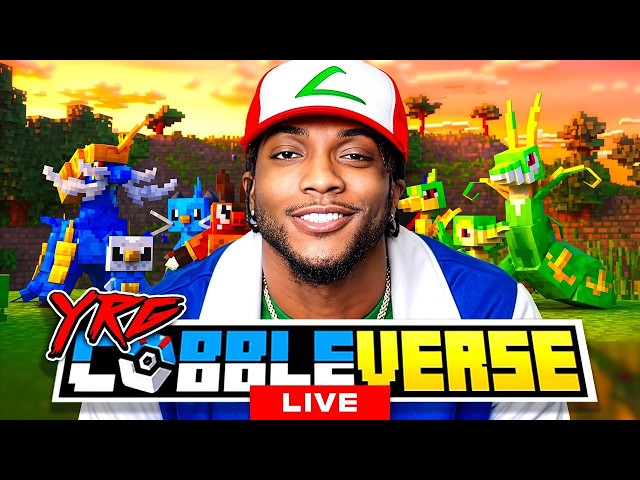 YRG COBBLEVERSE DAY 2!! (100 STREAMERS ON ONE SERVER!!!)