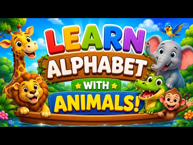 Learn Alpahabet With Animals!