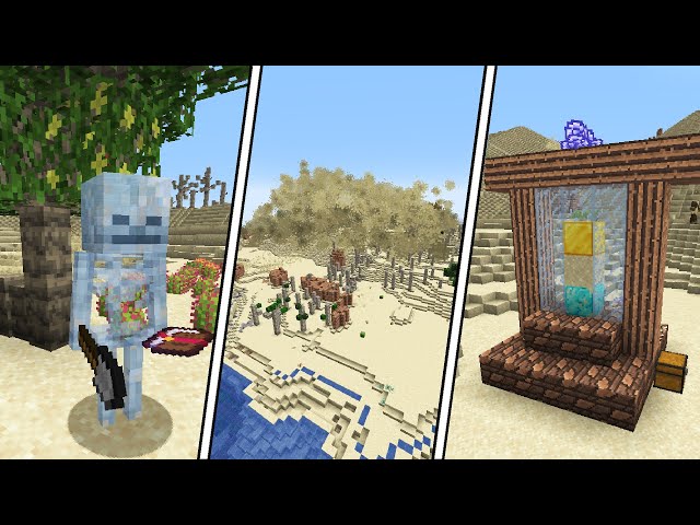 Desertification (an 'infection' mod) FULL Showcase! (Minecraft 1.20.1)