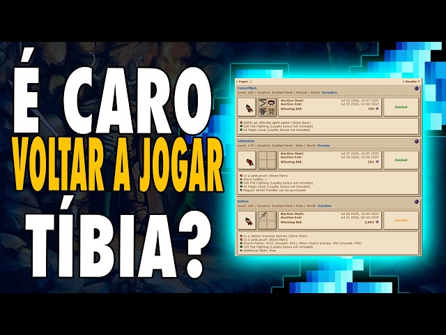 COMO VOLTAR A JOGAR TÍBIA