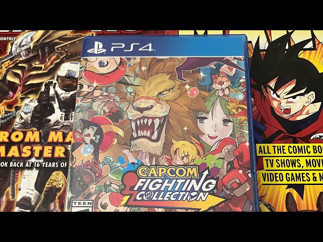 Capcom Fighting Collection Unboxing