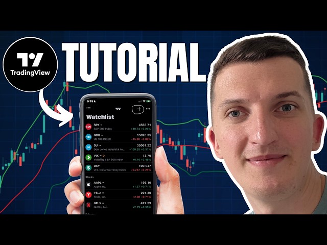 TradingView App Tutorial 2026 | Complete TradingView Mobile Guide for Beginners
