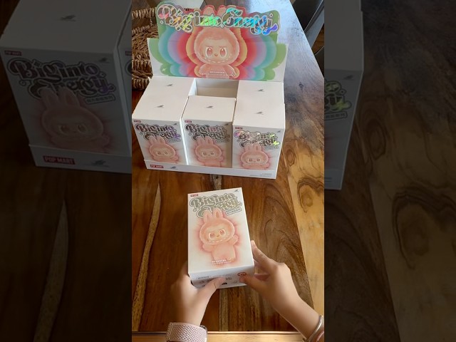 Unboxing LABUBU #popmart #unboxing #labubu #asmr #bigintoenergy #yt #shorts #collection #blindbox