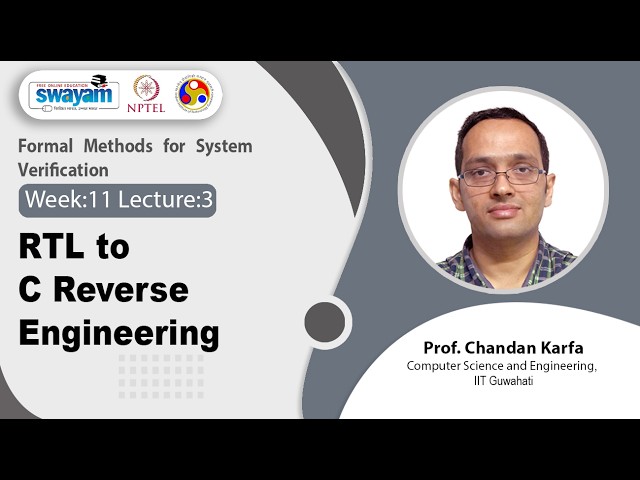 Lec 50: RTL to C Reverse Engineering
