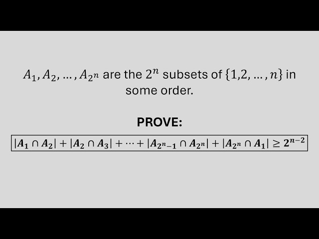 2026 APMO Problem 2 - The greatest combinatorics problem ever made!