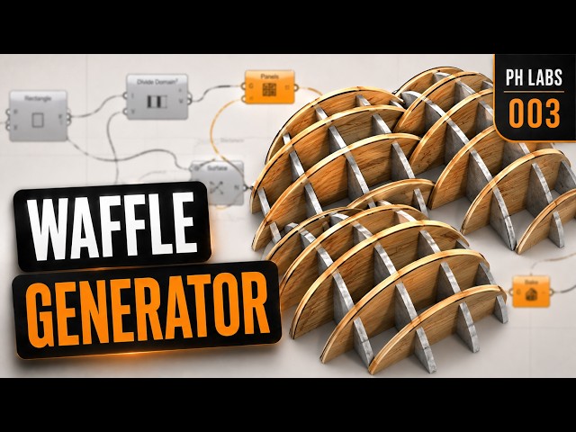 Free Waffle Generator for Grasshopper