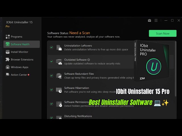 IObit Uninstaller 15 Pro Review | Best PC Uninstaller Software 🚀