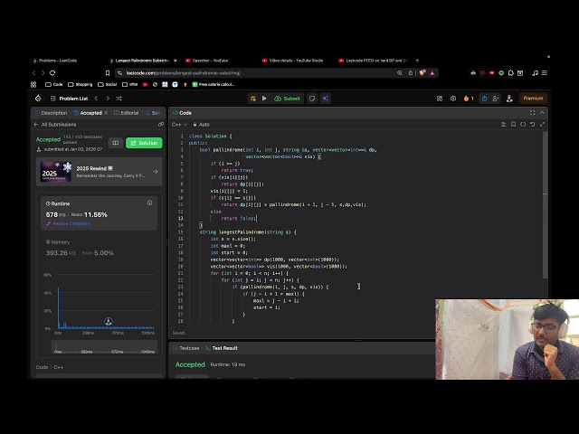 Leetcode POTD on hard DP and Dynamic Programming Grind (New Year Special) Part 4