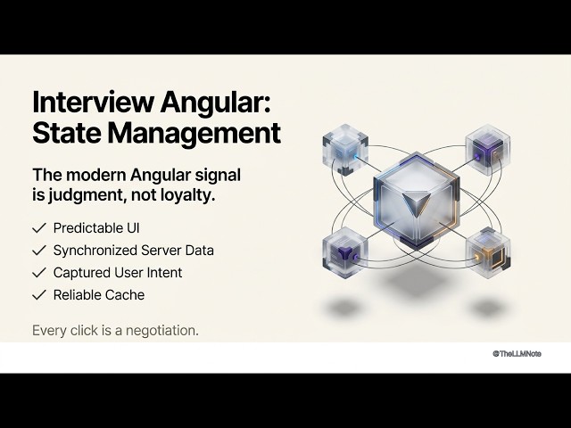State Management Secrets for Senior Angular Interviews