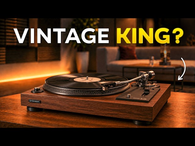 Top 7 Best Vintage Turntables You Can Buy in 2026