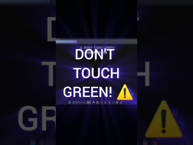 I Coded a 'Don't Touch Green' Game in JS! ⚠️ | #shorts #coding