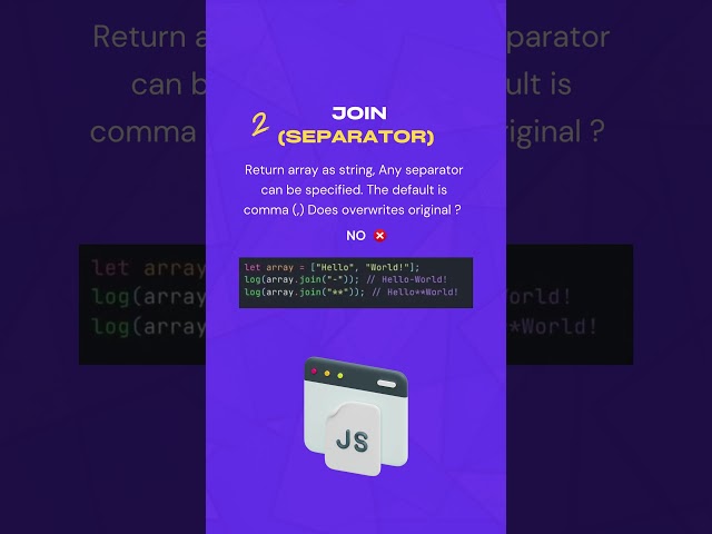 Use these 12 new JavaScript ARRAYS Methods | NUMREX