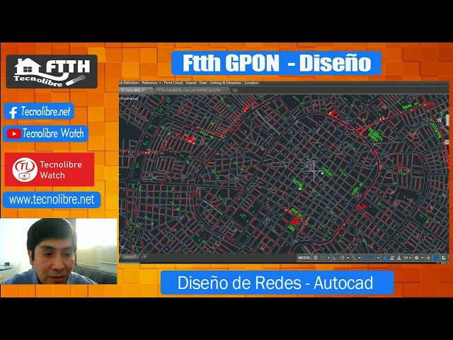 CAD Design, FTTH Fiber Optics