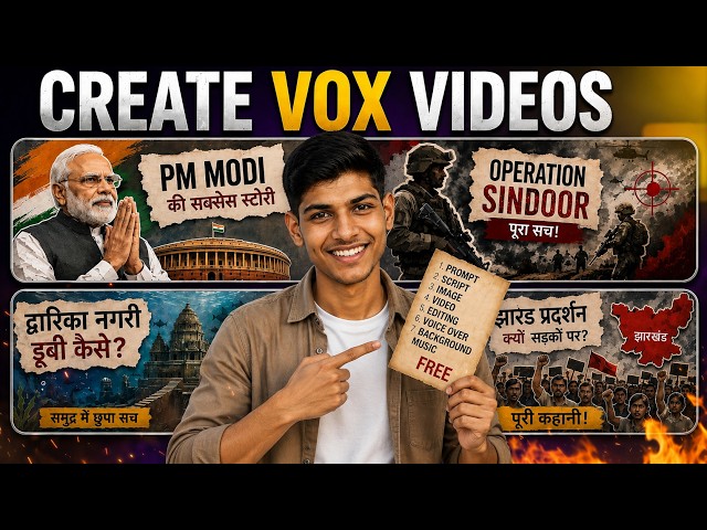 How To Create VOX STYLE Animation 100% FREE (NO PAID TOOLS)
