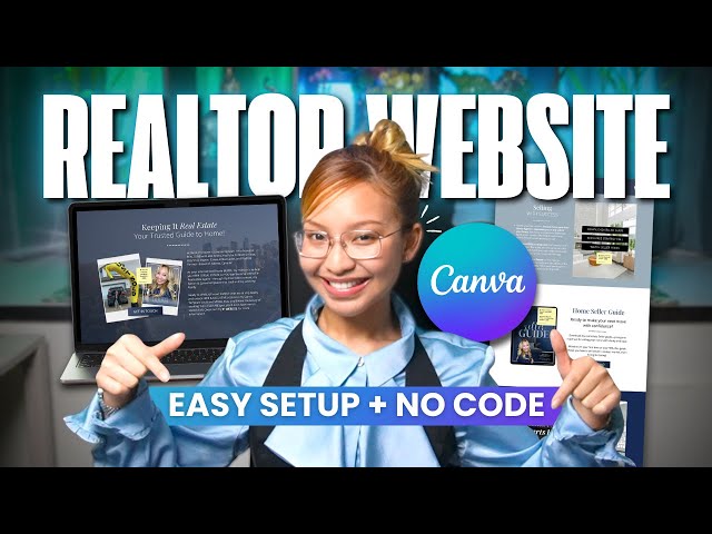Create Your Dream Real Estate Website with Canva!