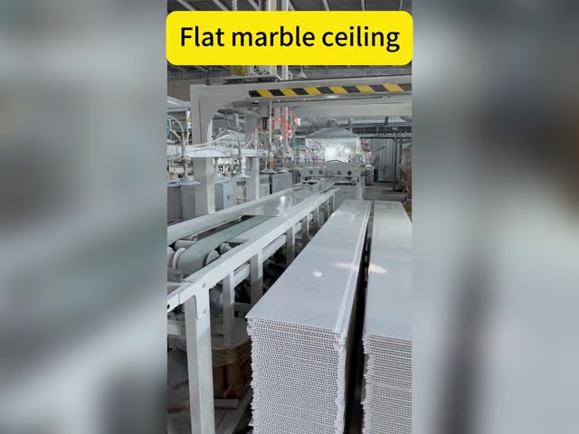😲 From Production to Folding! See How Flat PVC Ceiling Panels Are Made!