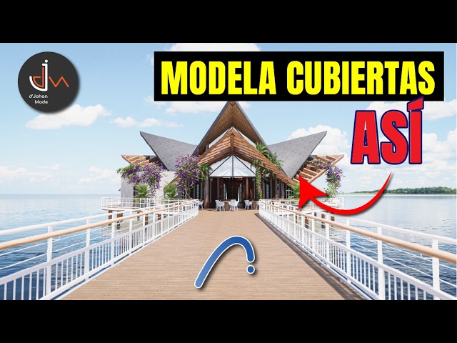 Modela cubirtas así con estructura compleja en Archicad | Tutorial Paso a Paso