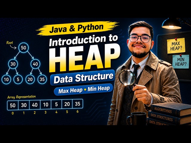 Introduction to Heap Data Structure in Bangla | Types of Heap | Basic Operations